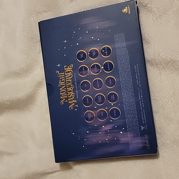 Colourpop x Disney Princess Midnight Masquerade Eyeshadow Palette - New - Picture 10 of 12